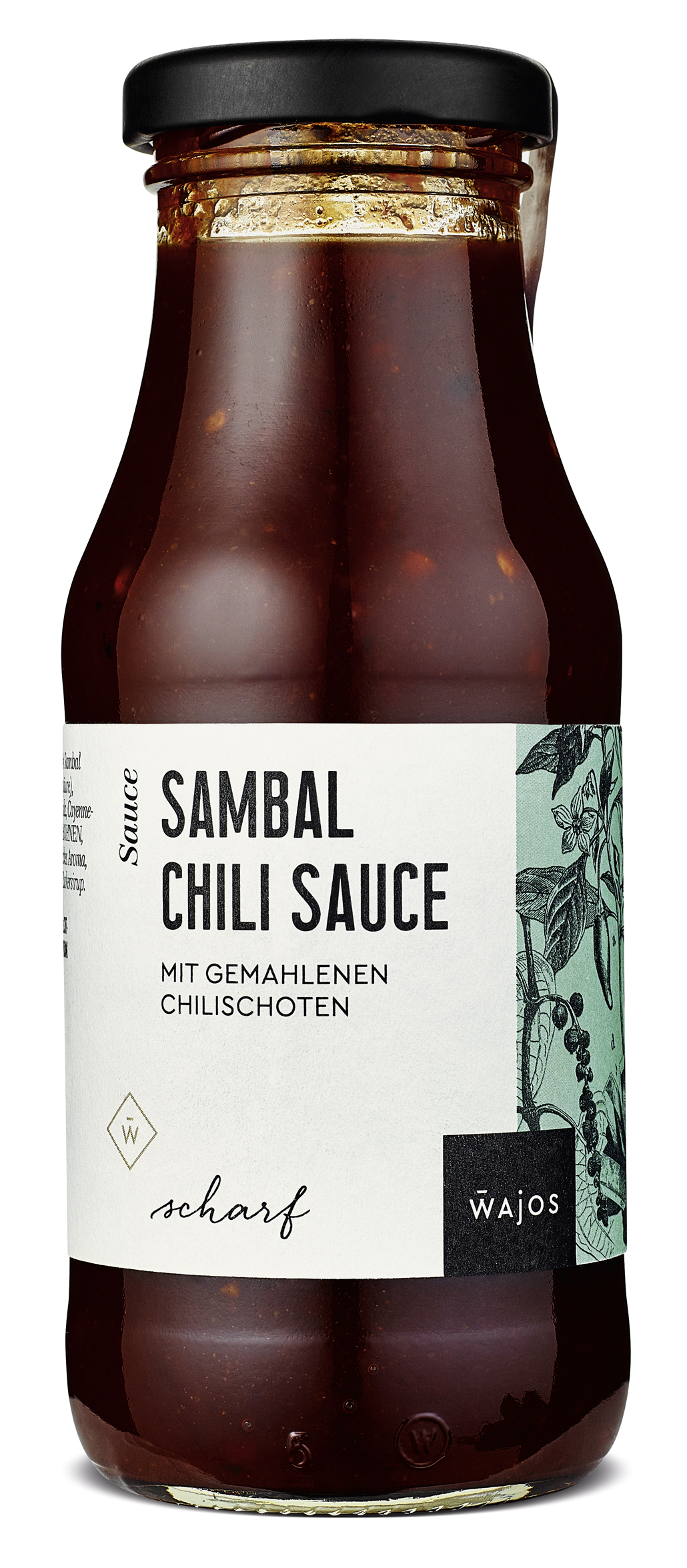 Sambal Chili Sauce mit gemahlenen Chilischoten
