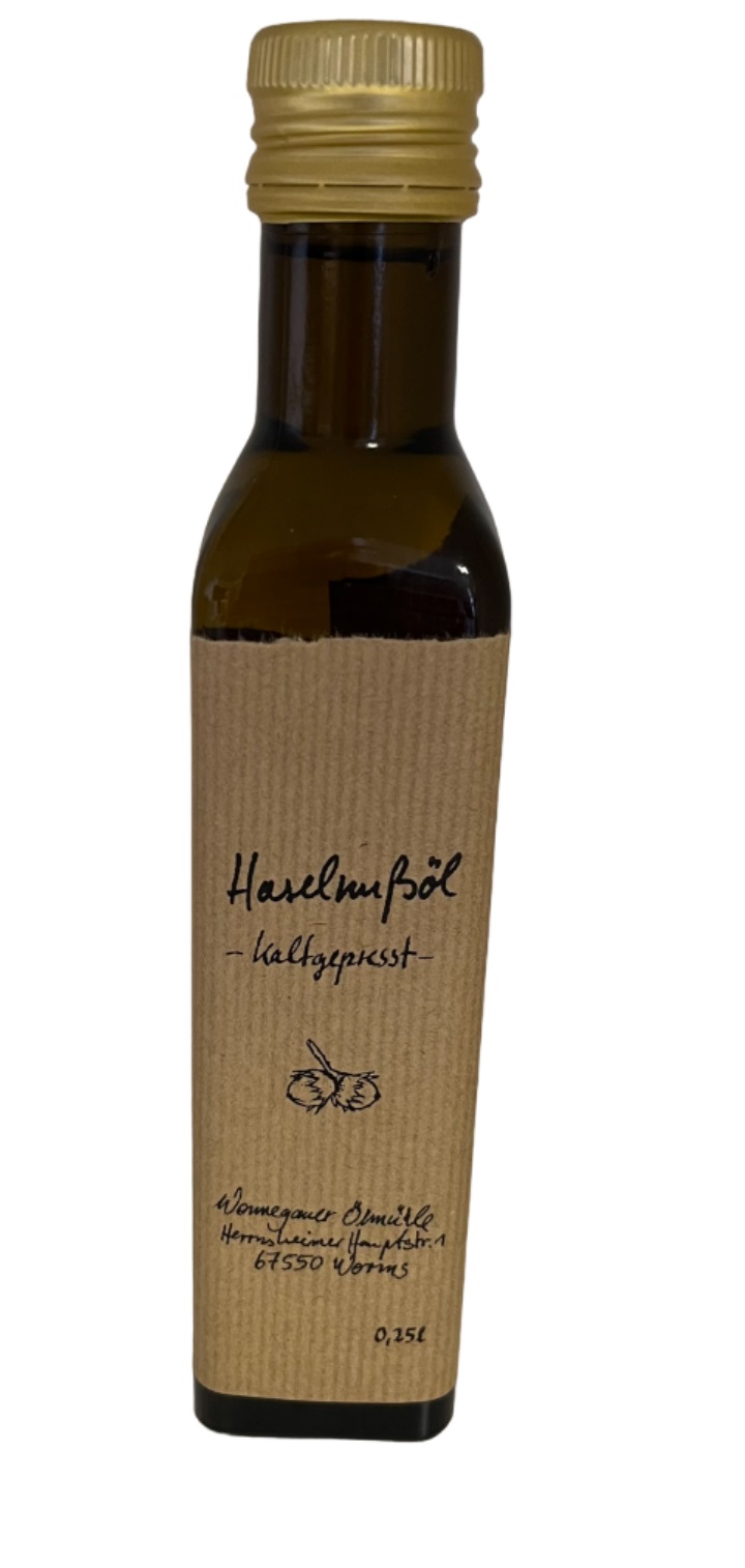 Haselnußöl (kaltgepresst)